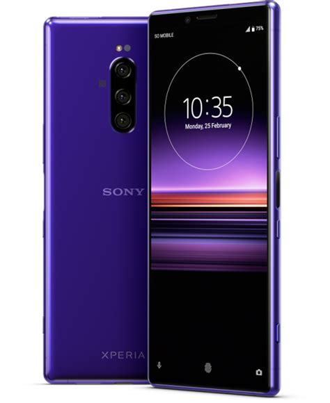 索尼(SONY)Xperia 1 IV 智能5G旗舰手机 4K HDR 120Hz OLED屏 微单技术 12GB+512GB 暮霞紫参数配置 ...
