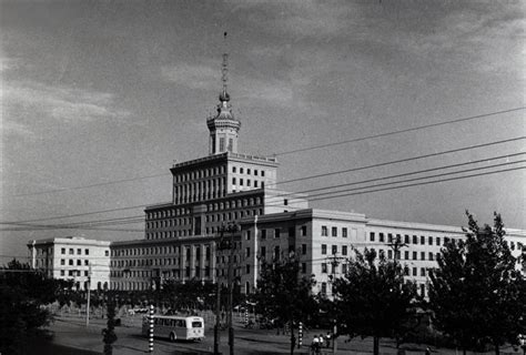 国家广播电视总局 总局大楼变迁 50年代，总局大楼全景