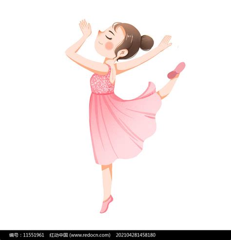 跳芭蕾舞女孩_fanfanfan9-站酷ZCOOL