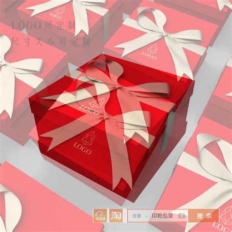 新品创意手提零食礼盒 六边形中国红喜庆零食大礼包包装盒可定制-阿里巴巴