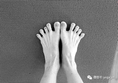 练瑜伽，脚掌用力原来这么讲究！90% 的人都不知道！（附动图教程）_脚趾