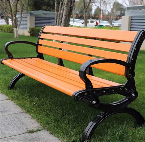 户外园林休闲椅 环保防腐公园长椅 等候长排靠背椅厂家直供公园椅-阿里巴巴