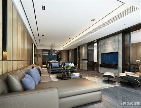 现代简约五居室480平米35万-榆苑公寓装修案例-北京房天下家居装修网