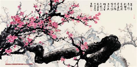 梅花是民族、精神的象征 与中国画的情结渊源|中国画|天津美术网-天津美术界门户网站