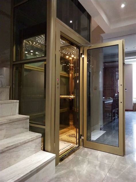 观光电梯微型升降台家用别墅用液压电梯无障碍简易电梯小型家用梯-阿里巴巴