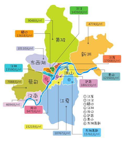 武汉房大师 的想法: 2022年，武汉房价地图 - 知乎