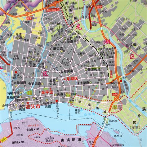 汕头市地图 - 汕头市卫星地图 - 汕头市高清航拍地图 - 便民查询网地图