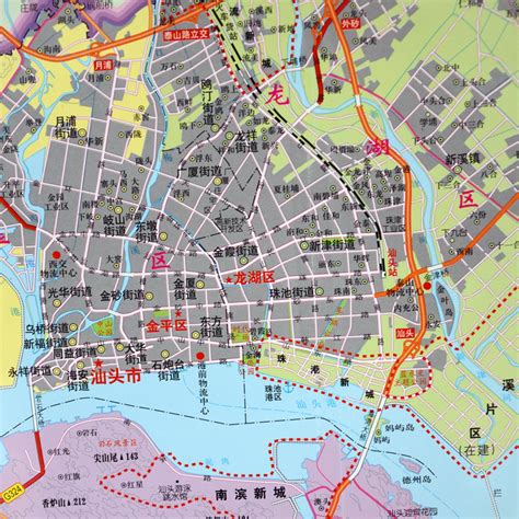 潮州汕头地图高清版大图下载-汕头地图全图高清版本最新版 - 极光下载站