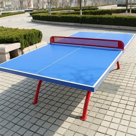 乒乓球台室外可移动户外小乒乓球桌室内儿童家用桌板面板案子台面-阿里巴巴