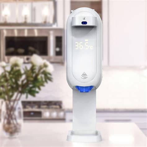 Standing Touch Free Alcohol Liquid Hand Sanitizer Dispenser With ...