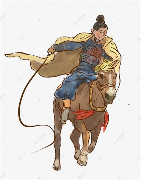中国风古风骑马少年素材图片免费下载-千库网