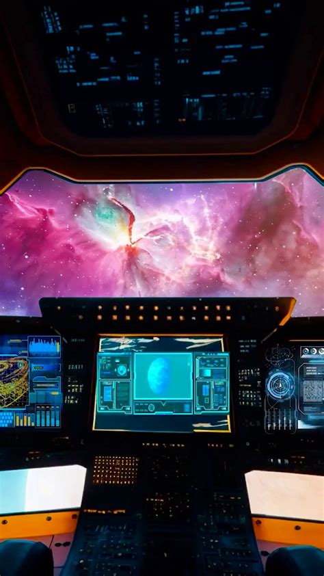 太空飞船宇宙穿梭(科幻手机动态壁纸) - 科幻手机壁纸下载 - 元气壁纸