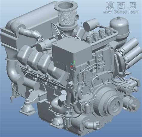 船用柴油机模型|柴油发动机模型|船用设备模型|机械模型|工业模型
