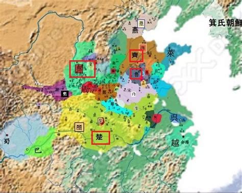齐国鲁国地图图片