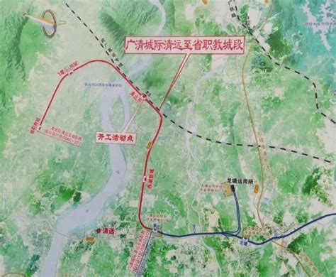 2023广清城际延长线最新情况（南延+北延）- 清远本地宝