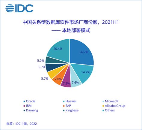 IDC发布中国关系型数据库市场报告：本地部署与公有云大有不同