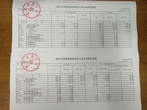 一般公共预算财政拨款收入支出决算批复表（05表）