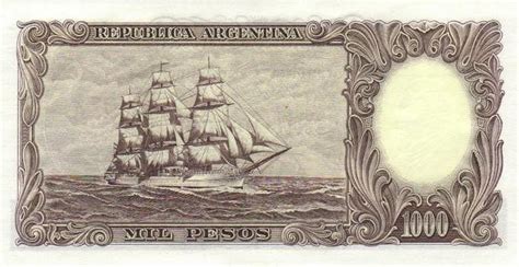 阿根廷 1000比索 1966.-世界钱币收藏网|外国纸币收藏网|文交所免费开户（目前国内专业、全面的钱币收藏网站）