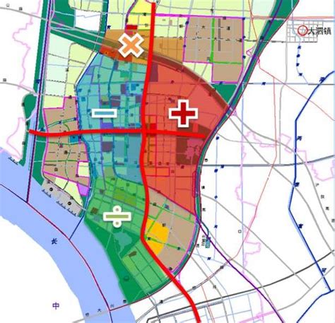 泰州未来五年规划图,泰州2030规划图,泰州又规划一个新城_大山谷图库