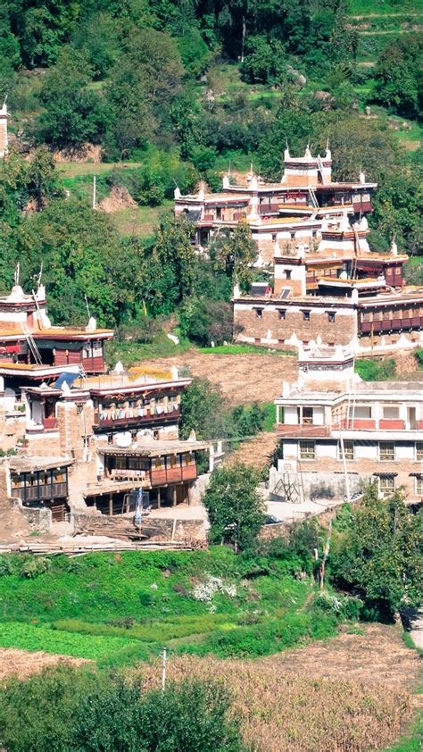 Jiaju Tibetan Village, Jiaju Village Danba, Sichuan, China