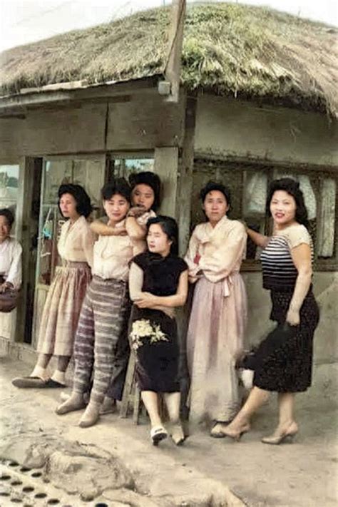 六十年代韩国坡州，美军基地外的女人_凤凰网历史_凤凰网