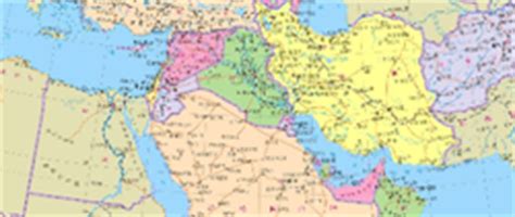 欧洲中东地图,欧洲和中东地区地图,古中东地图_大山谷图库