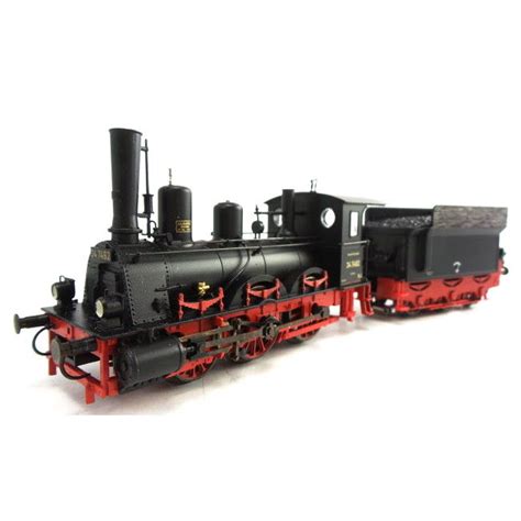 Märklin H0 - 37972 - Steam locomotive with pulled tender BR - Catawiki