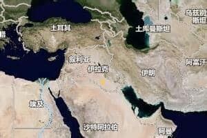 伊拉克地图图片