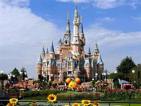 上海迪士尼乐园城堡高清图片下载_红动中国