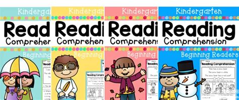 Kindergarten Reading Comprehension 英文阅读练习纸春夏秋冬 电子版 - 音符猴教育资源网