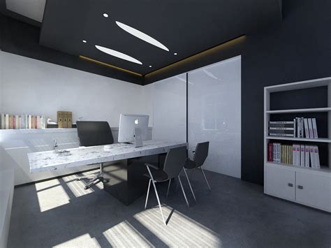 办公室|空间|室内设计|效果图小静 - 原创作品 - 站酷 (ZCOOL)