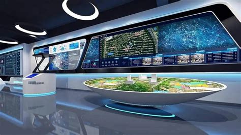 数字化企业展厅设计中沙盘展示类互动设备的应用-华竣国际展示股份公司