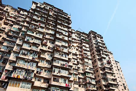 香港人口拥挤的建筑建筑学地板住宅摩天大楼高楼抵押财产生活不动产城市高清图片下载-正版图片321174010-摄图网