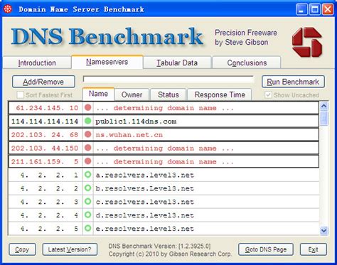 DNS基准测试软件(DNSBench)v1.2.3925 绿色版-东坡下载