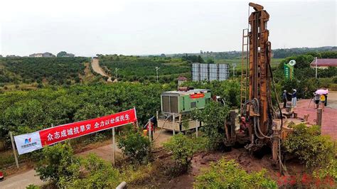 中国安能二局打井抗旱为万亩药材种植基地“解渴”-江南都市网