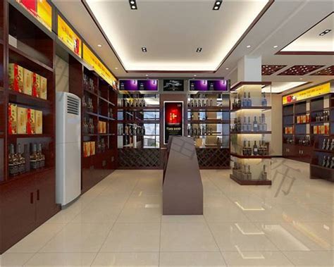 杭州烟酒超市装修设计要点-展厅百科-国富装饰