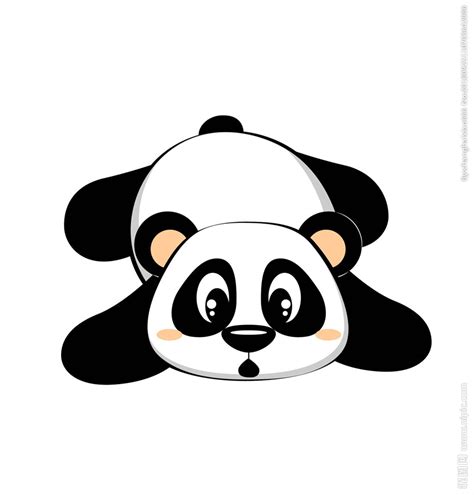 卡通熊猫玩球图片-卡通熊猫玩球图片素材免费下载-千库网