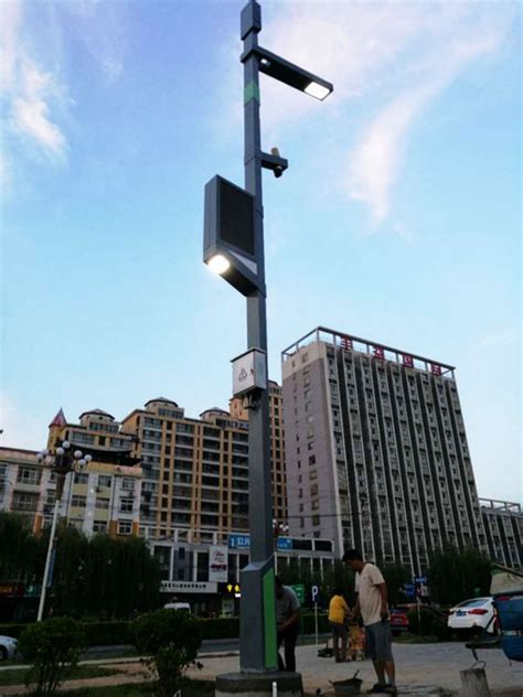 大连某街道智慧路灯安装案例_诺尔智慧科技有限公司