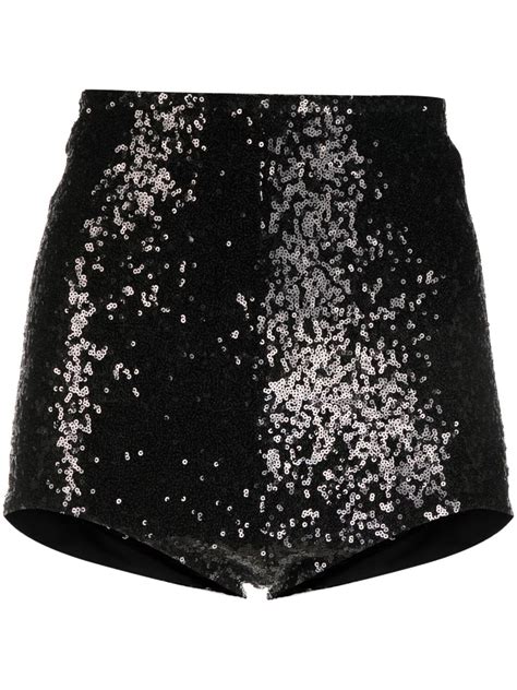Alchemy Sequin Hotpant Shorts - Farfetch
