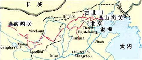 长城地图图片