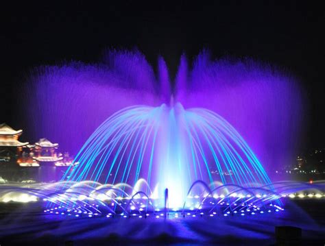 湖面音乐喷泉-西安喷泉公司_音乐喷泉设计施工一体化_做大型音乐喷泉的公司-六通喷泉
