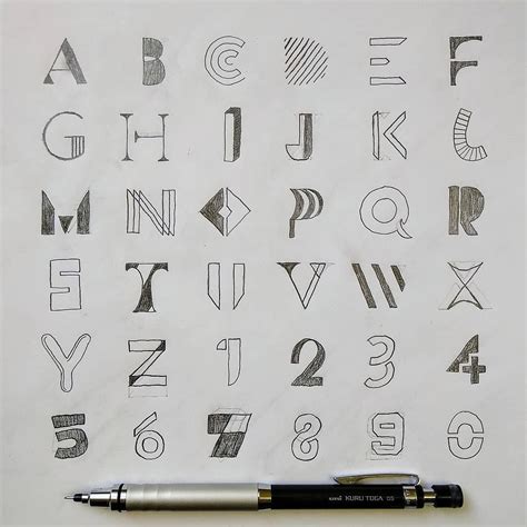赏析│字母数字！36款趣味创意字体设计_字体家