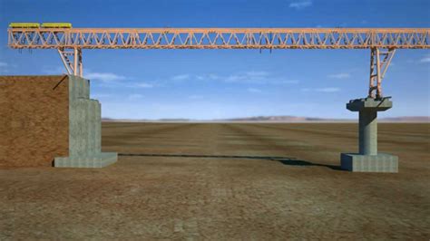3D动画详细演示的高速公路桥梁施工过程！万丈高楼平地起，打地基是核心！