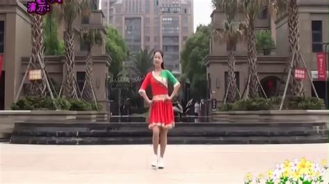 广场舞《水月亮》背面演示及动作分解_腾讯视频