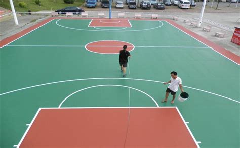 篮球场环氧地坪施工有什么标准-河南秀地建筑材料有限公司
