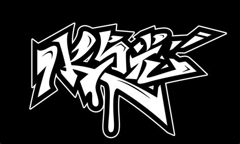 嘻哈涂鸦字体设计|平面|字体/字形|化荣涂鸦字体设计 - 原创作品 - 站酷 (ZCOOL)