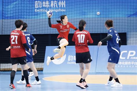 2022全国女子手球冠军杯首轮：上海 27.5-28 广东-搜狐大视野-搜狐新闻