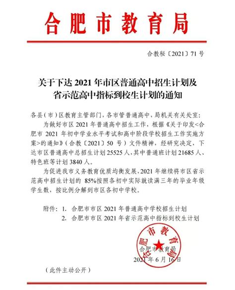 重磅！合肥10大初中名校最新排名公布！今年一六八联招5610人！你家孩子能上哪个学校呢？__凤凰网