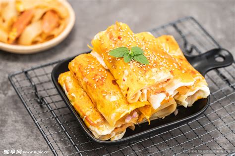 炸冷面图片