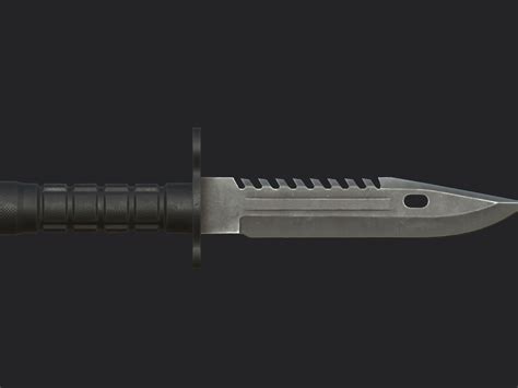 uc453开口匕首模型3D图纸 STEP x_t格式 - KerYi